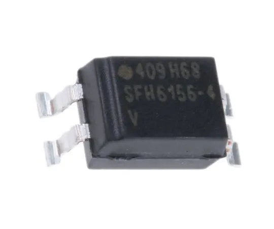 63-4977-28　Vishay, SFH6156-4T DC Input Transistor Output Optocoupler, Surface Mount, 4-Pin SMD　SFH6156-4T