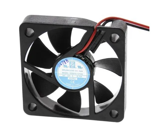 63-5104-24　RS PRO Axial Fan, 50 x 50 x 10.5mm, 11cfm, 1.44W, 12 V dc　789-7867