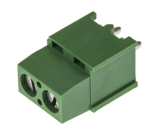 63-4996-67　TE Connectivity Buchanan, 2 Way PCB Terminal Block　282841-2