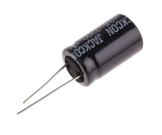63-4998-35　RS PRO 2200μF 35V dc Aluminium Electrolytic Capacitor, Through Hole 16 (Dia.) x 26mm +105°C 16mm 7.5mm 26mm　711-1359