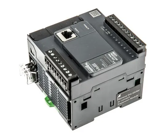 63-5121-04　Schneider Electric Modicon M221 PLC CPU Mini USB Interface, 10000 Steps Program Capacity　TM221C16R