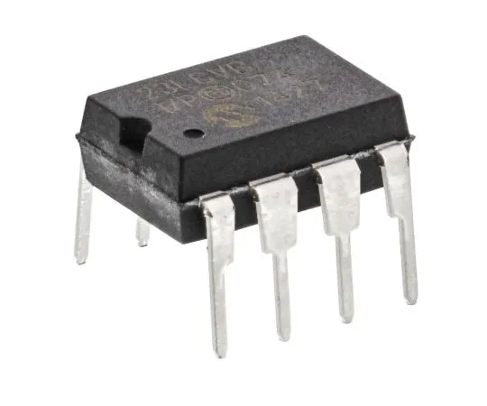 63-5117-27　Microchip SRAM, 23LCV1024-I/P- 1Mbit　23LCV1024-I/P