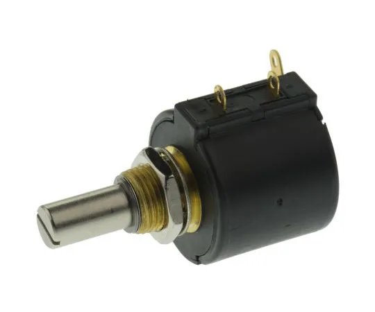 63-4971-18　Bourns 1 Gang 3 Turn Rotary Wirewound Potentiometer with a 6.35 mm Dia. Shaft, 1kΩ, ±3%, 1W, Linear 3547S-1AA-102A　3547S-1AA-102A