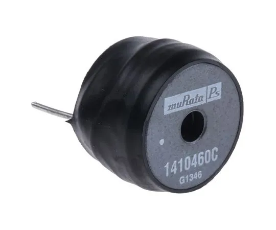 63-5009-76　Murata 100 μH ±10% Bobbin Inductor, Max SRF:3.9MHz, Q:37, 6A Idc, 33mΩ Rdc 1400　1410460C