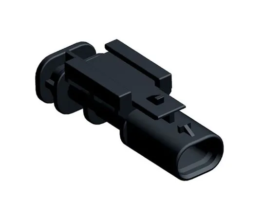 63-5174-60　TE Connectivity MCON 1.2 Series, 1 Row 2 Way In-Line Mount Plug Housing　1-1703498-1
