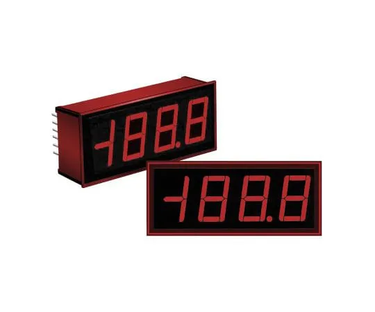 63-5170-41　Murata Power Solutions DMS-30PC Series Digital Panel Voltmeter DC, LED Display 3.5-Digits ±3 %, 53.80 x 22.30 mm　DMS-30PC-1-RL-C
