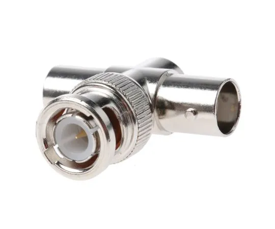 63-6550-88　Tee 50Ω RF Adapter BNC Plug to BNC Socket 4GHz　121-450