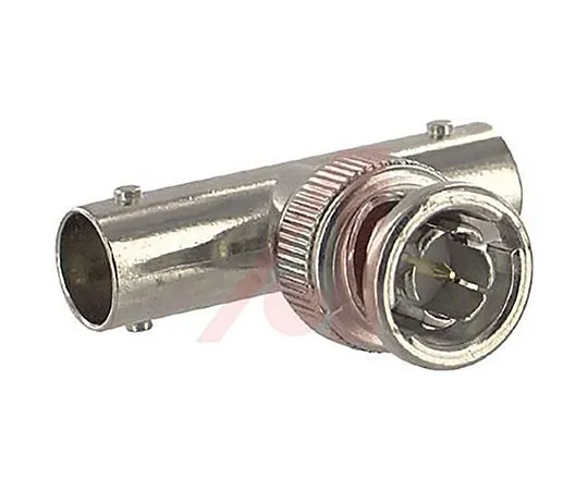 63-5162-54　Cinch Connectors Tee 75Ω Cable Mount BNC Connector, jack, Nickel, Crimp Termination　CPAD705