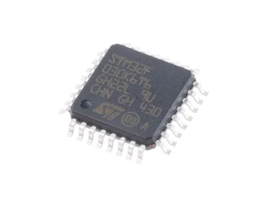 63-5139-52　STMicroelectronics, 32bit ARM Cortex Microcontroller, 48MHz, 32 kB Flash, 32-Pin LQFP　STM32F030K6T6