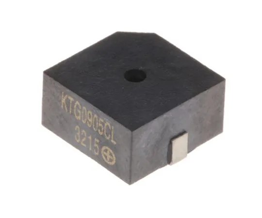 63-5059-01　Kingstate 5V dc Surface Mount Electromagnetic Buzzer, 80dB Continuous　KTG0905CL
