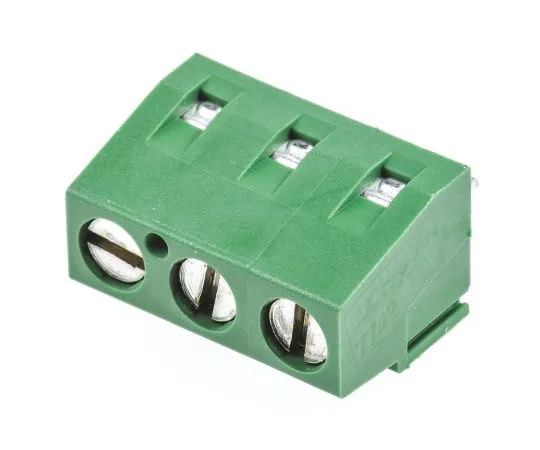 63-4996-68　TE Connectivity Buchanan, 3 Way PCB Terminal Strip　282837-3
