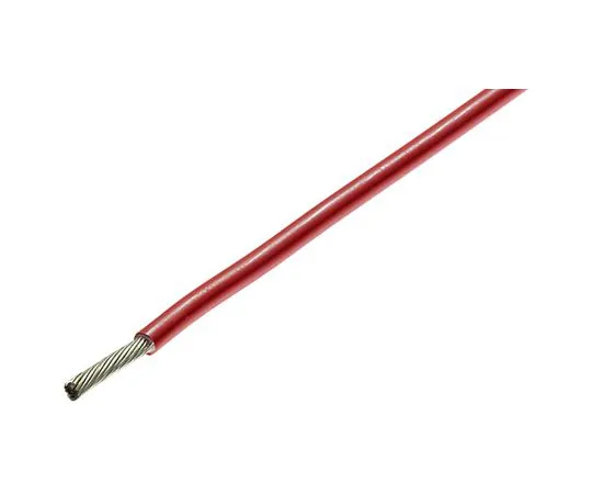 63-5180-26　TE Connectivity Harsh Environment Wire 0.22 mm² CSA, Red 100m Reel, 99M Series　99M0111-24-2