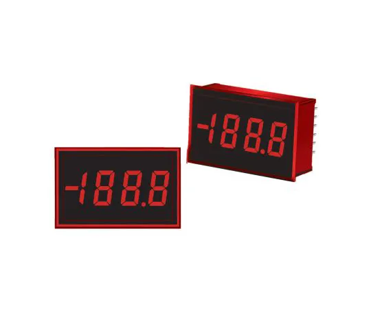 63-5170-42　Murata Power Solutions DMS-20PC Series Digital Panel Voltmeter DC, LED Display 3.5-Digits ±0.1 V　DMS-20PC-8-DCM-C