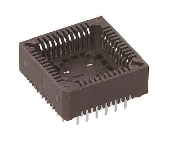 63-4982-81　Preci-Dip 1.27mm Pitch Female PLCC Socket, 32 Way, Through Hole, Tin Plated Contacts 1A　540-88-032-24-008