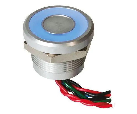 63-4969-81　Illuminated Wire Lead Piezo Switch, , IP68, 200 mA @ 24 V dc, Single Pole Single Throw (SPST), -40 → +75°C　PBARZAF0000F3A