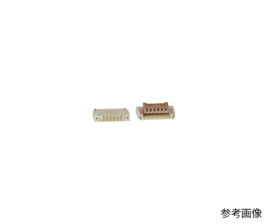 63-5087-92　Hirose FH19 0.5mm Pitch 6 Way Right Angle SMT Female FPC Connector, ZIF Bottom Contact　FH19C-6S-0.5SH(05)