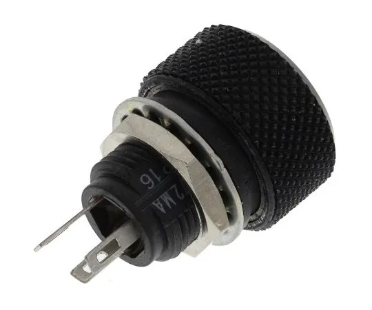 63-5105-51　Vishay 1 Gang Rotary Cermet Potentiometer with a 16 mm Dia. Shaft, 4.7kΩ, ±20%, 1W, Linear P16NM472MAB15　P16NM472MAB15