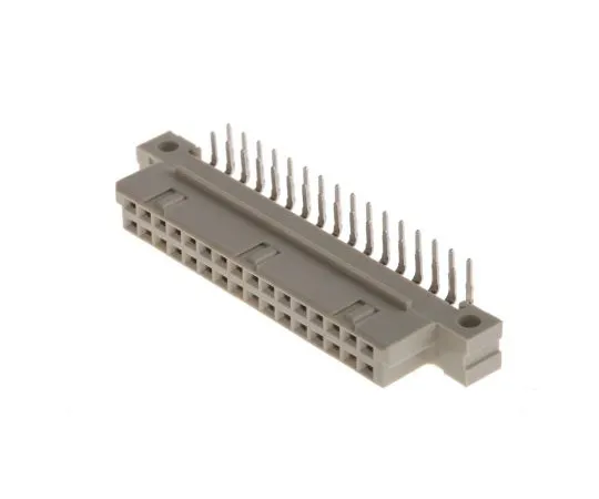 63-5085-38　ERNI ERNIPRESS Series 32 Way 2.54mm Pitch, Type Q/2 Class C2, 2 Row, Right Angle DIN 41612 Connector, Socket　294722