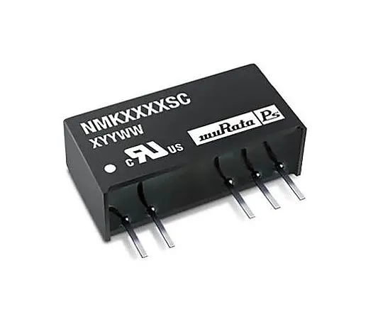 63-4967-71　Murata Power Solutions NMK 2W Isolated DC-DC Converter Through Hole, Voltage in 10.8 → 13.2 V dc, Voltage out　NMK1212SC