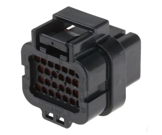 63-4949-05　TE Connectivity AMP Superseal Male Connector Housing, 3mm Pitch, 26 Way, 4 Row　3-1437290-7