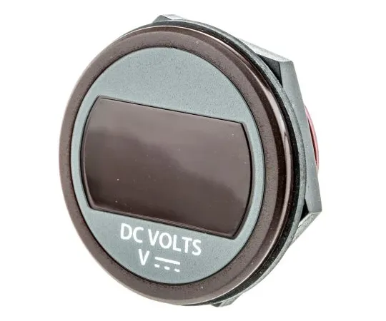 63-5123-75　Murata Power Solutions Digital Voltmeter DC, LED Display 4-Digits ±0.06 V, ±0.4 V, 30.73 Dia. mm　DMR20-10-DCM-R-C