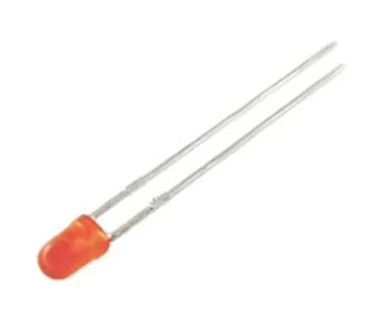 63-5151-96　2.5 V Orange LED 3mm Through Hole, Kingbright L-7104ND　L-7104ND
