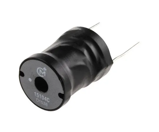 63-5010-38　Murata 100 μH ±10% Bobbin Inductor, Max SRF:3MHz, Q:89, 2.62A Idc, 110mΩ Rdc 1500　15104C