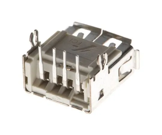 63-5085-88　Amphenol FCI Right Angle Through Hole, Version 2.0 Type A USB Connector, Receptacle　87520-0010BLF