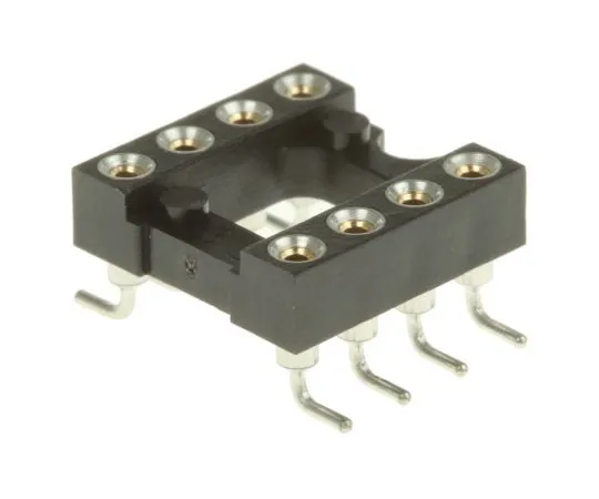 63-4982-98　Preci-Dip 2.54mm Pitch Vertical 8 Way, SMT Turned Pin Open Frame IC Dip Socket, 1A　110-87-308-41-105101