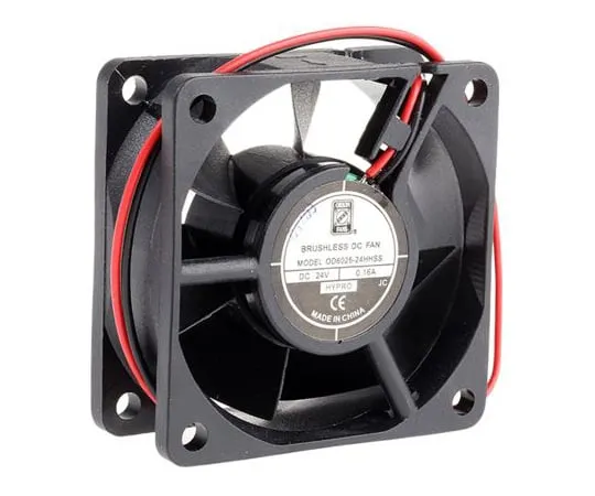 63-5104-23　RS PRO Axial Fan, 60 x 60 x 25mm, 28cfm, 3.9W, 24 V dc　789-7864