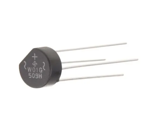 63-4979-93　Vishay W01G-E4/51, Bridge Rectifier, 1.5A 100V, 4-Pin WOG　W01G-E4/51
