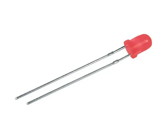 63-5151-89　2.5 V Red LED 4 mm Through Hole, Kingbright L-43ID　L-43ID