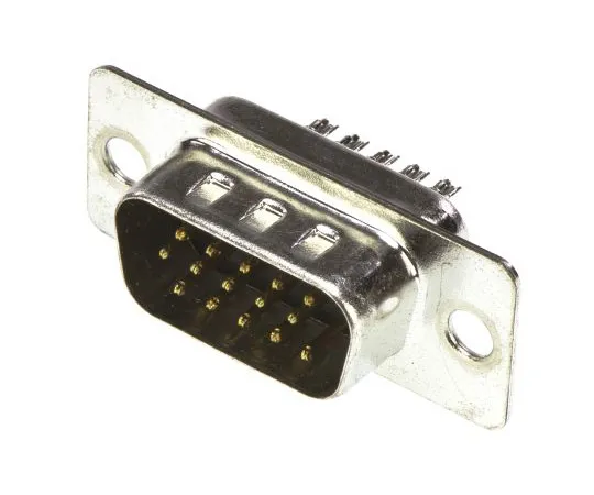 63-4939-47　ASSMANN WSW A-HDS Series Cable Mount, 15 Pin Solder D-sub Connector Plug, Shell Size E High Density　A-HDS 15 LL/Z