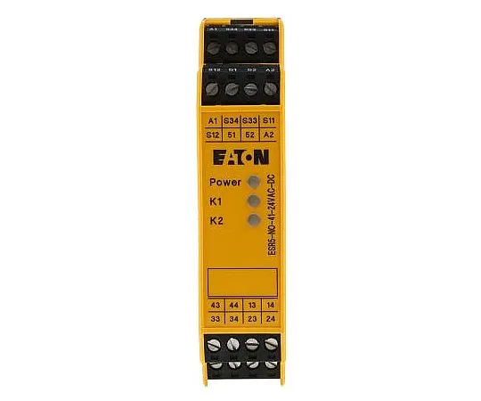 63-5126-95　Eaton ESR5 Safety Relay Single Channel With 4 Safety Contacts　118701 & ESR5-NO-41-24VAC-DC