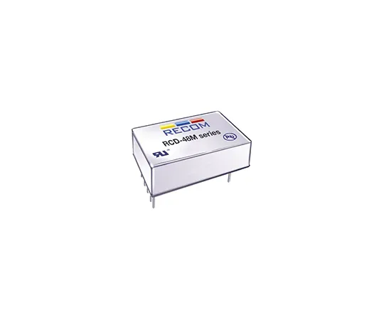 63-5066-14　Recom RCD-48-1.20/M LED Driver IC, 9 → 60 V dc 0 → 1.2A 7-Pin DIP　RCD-48-1.20/M