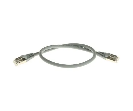 63-5092-89　RS Pro Shielded Cat6a Cable 500mm, Grey, Male RJ45/Male RJ45　778-5127