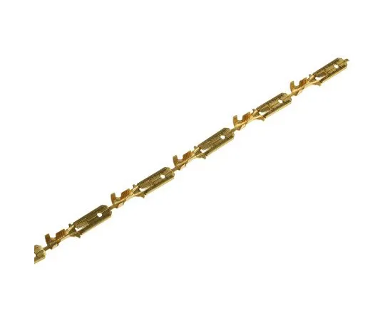63-5014-19　TE Connectivity FASTIN-FASTON .250 Series Crimp Tab Terminal, 0.8mm² to 2mm², 18AWG to 14AWG, 6.35 x 0.81mm　42460-1