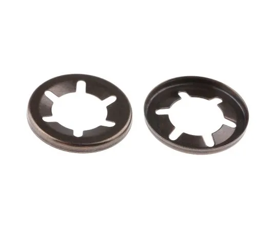63-6568-76　Enamelled Steel Open Push-On Fastener for 10mm Shaft　172-391
