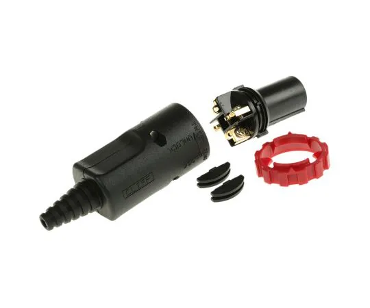63-6568-18　RS PRO Cable Mount Loudspeaker Connector Plug, 4 Way, 20A, Screw Down, Solder Termination　171-102