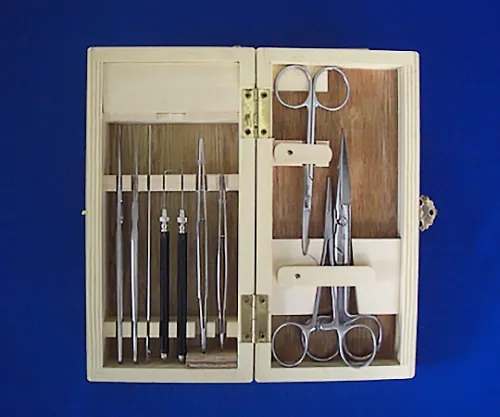 61-4481-92　Anatomical Set 10 Points with Wooden Box　550010