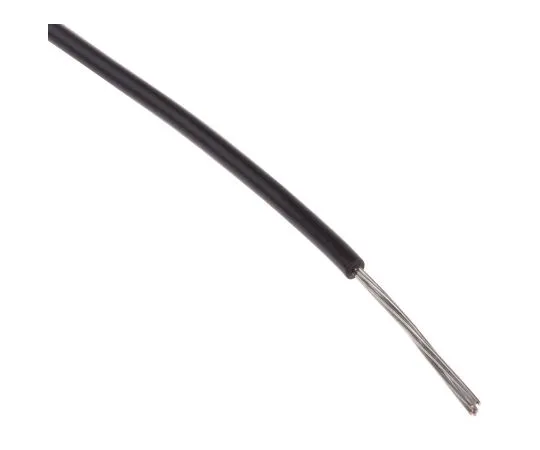 63-5159-39　RS PRO Black Hook Up Wire UL1429, 0.13 mm² Flame Retardant, 150 V 26 AWG, 100m　877-5288