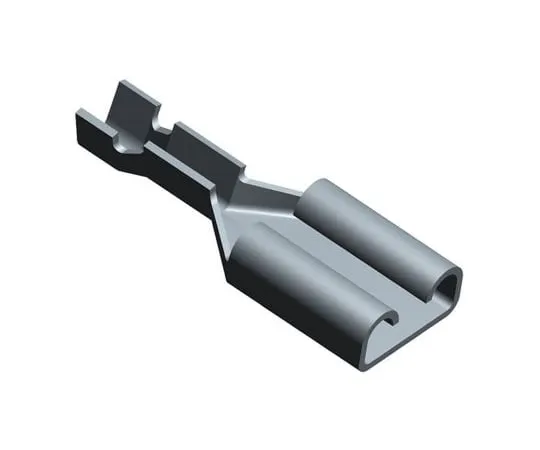 63-5174-53　TE Connectivity FASTON .187 Series Crimp Receptacle, 5.59 x 0.31mm, 0.2mm² to 0.6mm², 24AWG to 20AWG, Tin Plated　62181-1