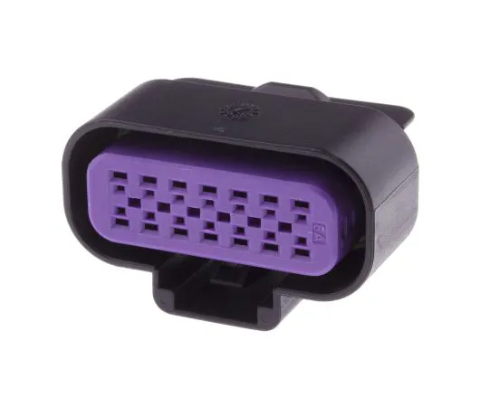 63-5165-43　Delphi GT 150 Series, 4 Row 14 Way Cable Mount Socket Connector, with Crimp Termination Method　15326856