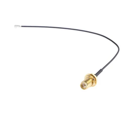 63-5109-01　RS PRO Black Female SMA to Male U.FL RF Coaxial Cable, 50 Ω　794-2897
