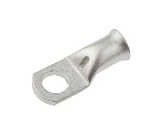 63-5142-06　RS PRO Uninsulated Tubular Ring Terminal, 8mm Stud Size, 25mm² to 25mm² Wire Size　841-7623