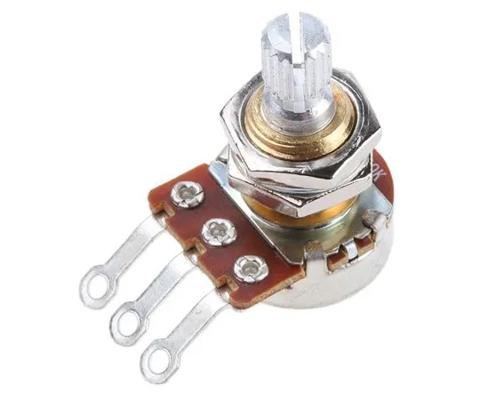 63-5085-08　Bourns 1 Gang Rotary Carbon Potentiometer with a 6 mm Dia. Shaft, 500kΩ, ±20%, 0.1W, Logarithmic PDB181-GTR01-504A2　PDB181-GTR01-504A2