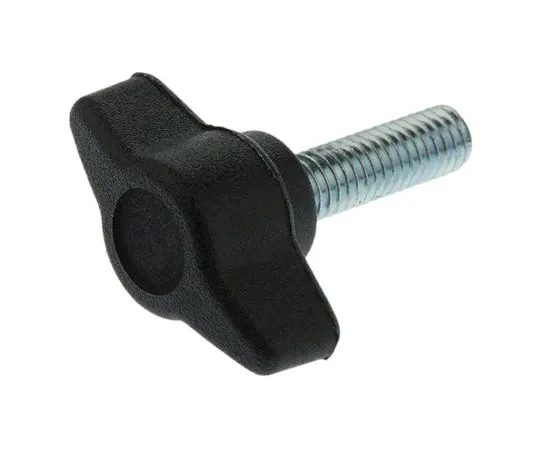 63-6567-68　RS PRO Black Wing Clamping Knob, M6　169-272