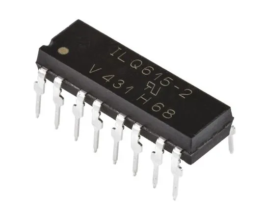 63-6548-33　Vishay, ILQ615-2 DC Input Transistor Output Quad Optocoupler, Through Hole, 16-Pin PDIP　ILQ615-2