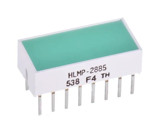 63-5141-68　HLMP-2885 Broadcom Light Bar LED Display, Green 100 mcd　HLMP-2885