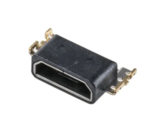 63-5175-10　Hirose B 2.0 Micro USB Connector Receptacle, Right Angle　ZX62WRD-B-5PC